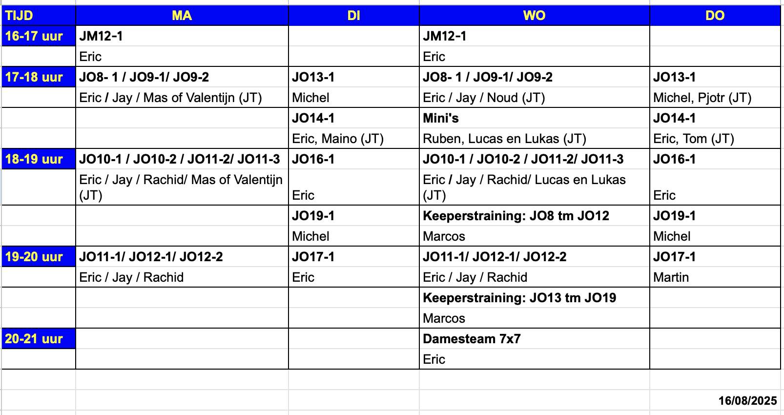 trainers V08
